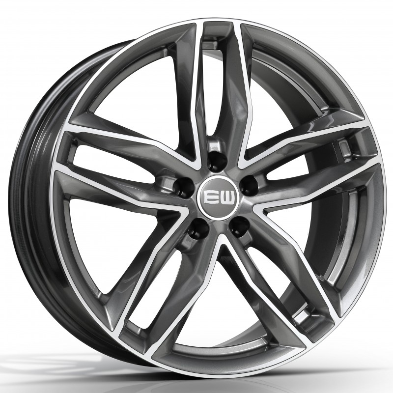 ELITE WHEELS EW04 8X18 5X100 ET35 57.1 PALLADIUM POLISHED