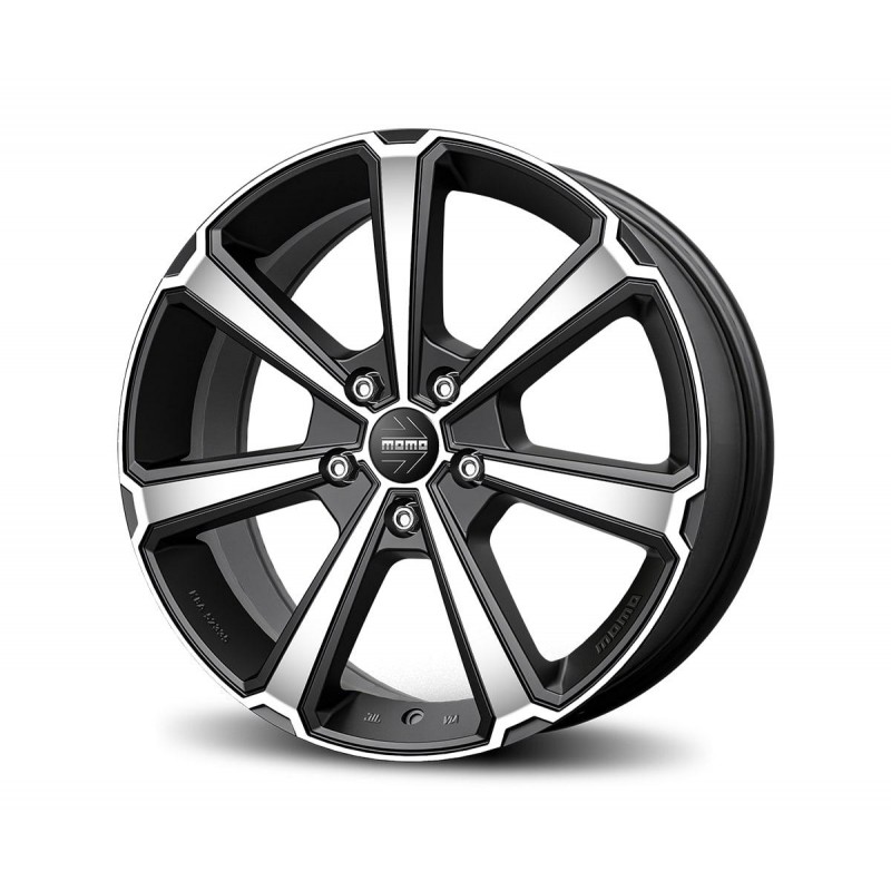 LEGEND 7X17 5X100 ET43 72.3 BLACK MATT POLISHED