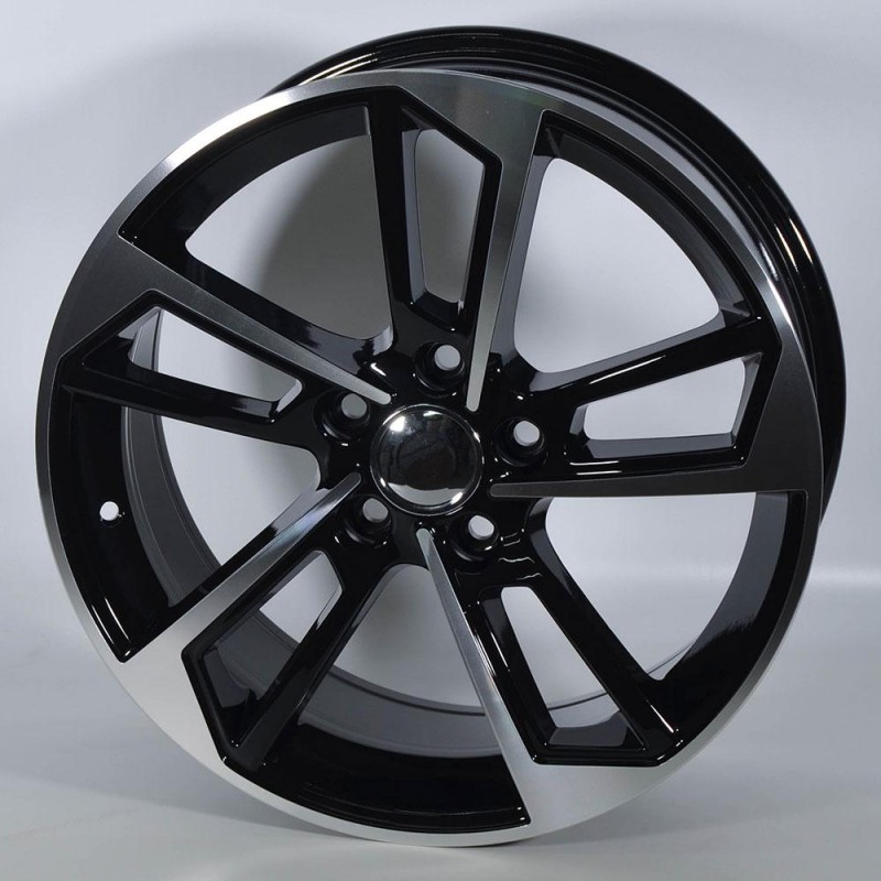 STUTGART A295 7.5X17 5X112 ET45 66.6 PULIDA NEGRA