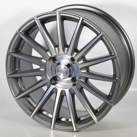 RACER MONZA 6.5X15 4X100 ET35 73.1 POLISHED ANTHRACITE
