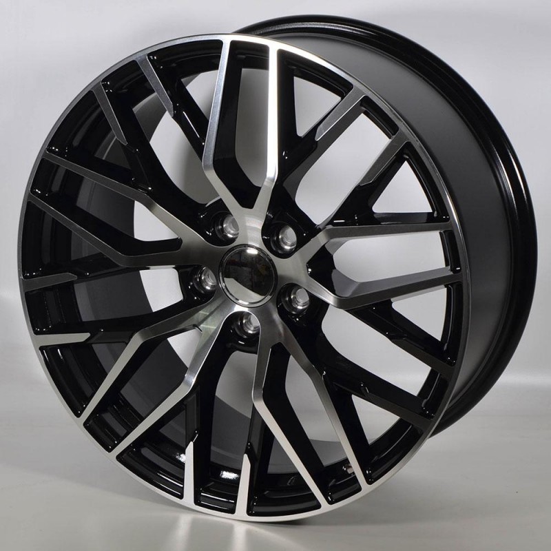 STUTGART A1349 9.5X22 5X112 ET30 66.6 PULIDA NEGRA