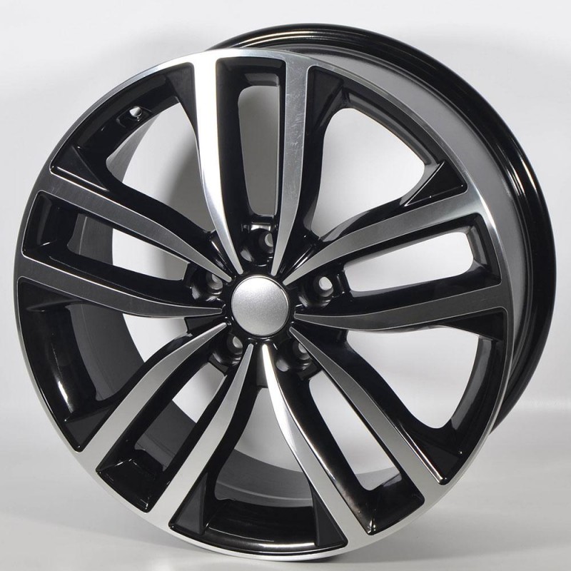 STUTGART KI122 7.5X18 5X114 ET45 67.1 PULIDA NEGRA