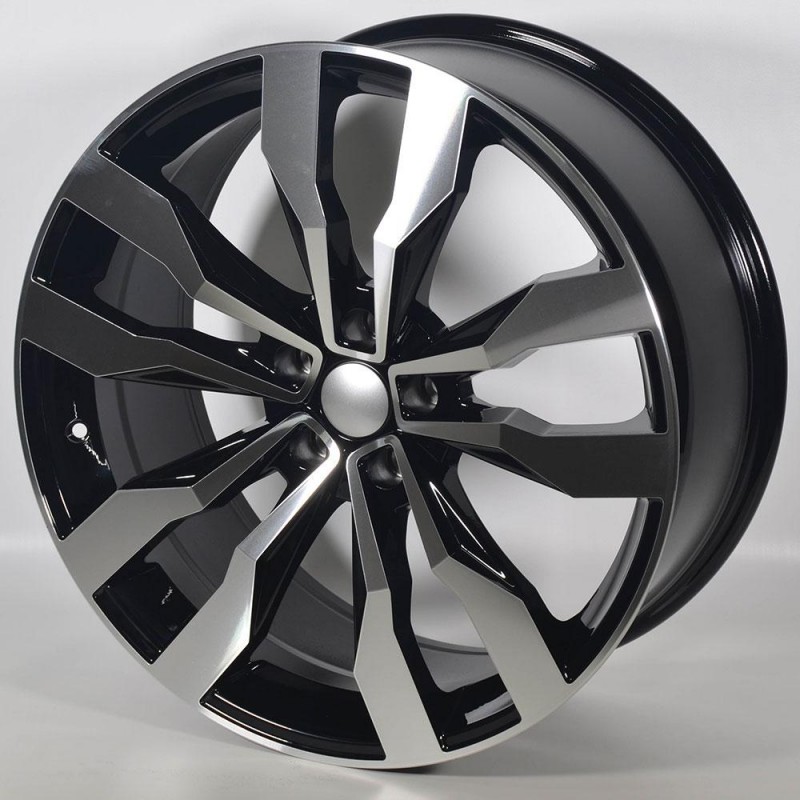 STUTGART VW516 9X20 5X112 ET35 57.1 PULIDA NEGRA