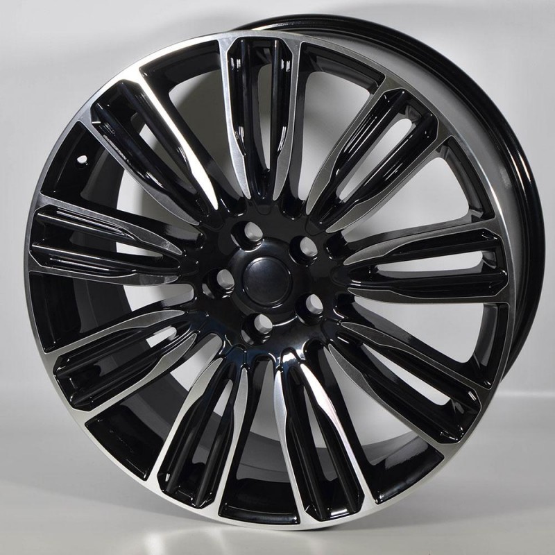 STUTGART RR-DRAG 9.5X20 5X108 ET45 63.4 PULIDA NEGRA