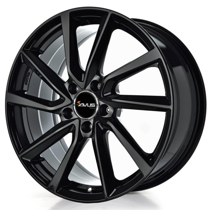 AC-518 7X17 4X100 ET40 73.1 BLACK