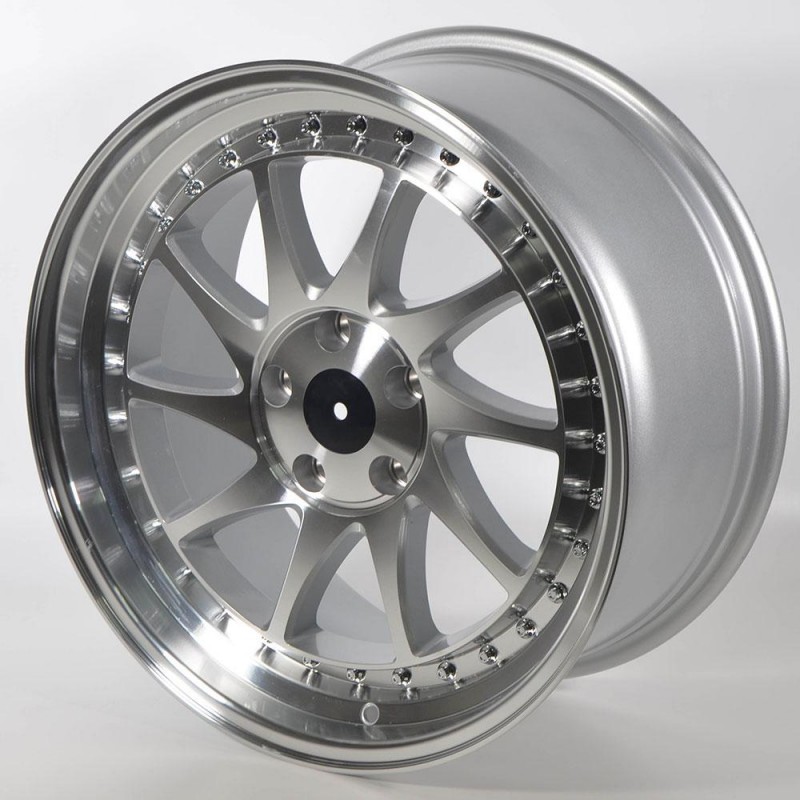 SPACE 8.5X18 5X114.3 ET35 73.1 SILVER POLISHED