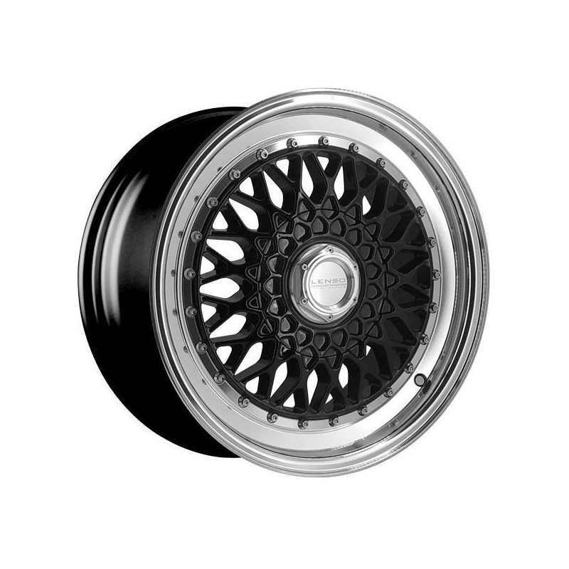 LENSO BSX 7.5X16 5X108 ET25 73.1 Black