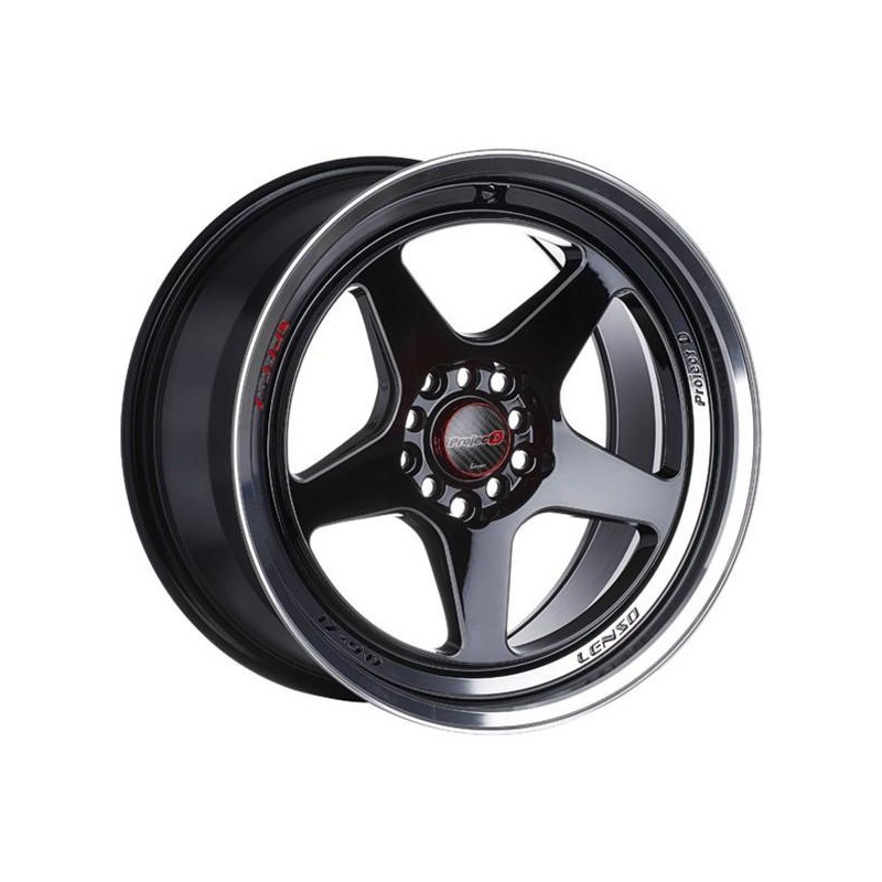 LENSO PROJECT D 8X17 5X114.3 ET35 73.1 Black