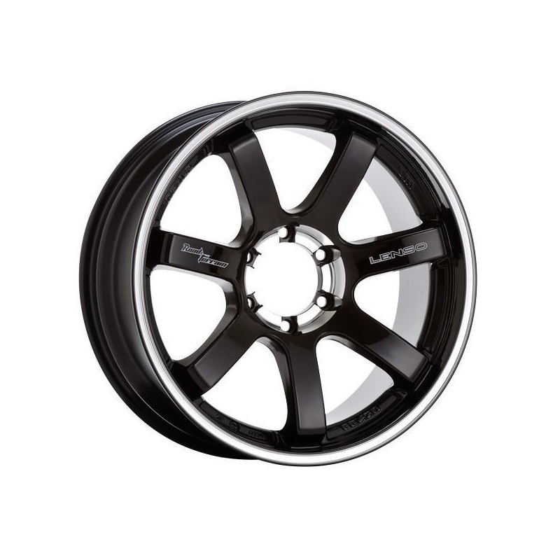 LENSO RT7 7X16 6X139.7 ET35 110.1 Black