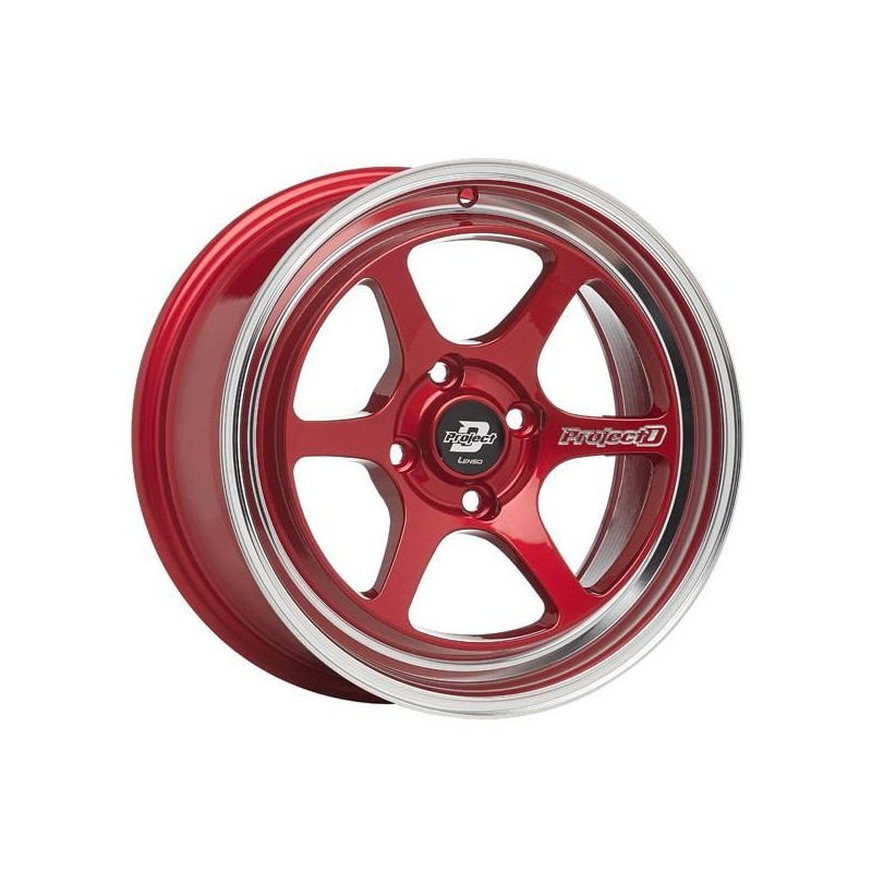 LENSO RACE 2 7.5X15 4X98 ET35 73.1 ROJO