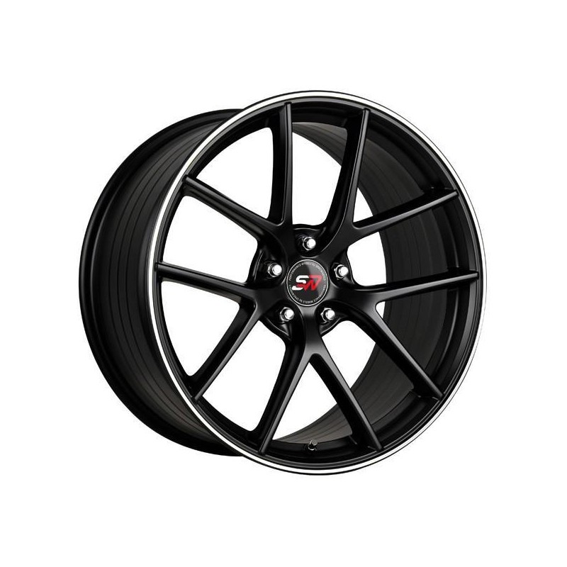 SPACWHEELS VECTOR 7.5X17 4X98 ET35 74.1 Black