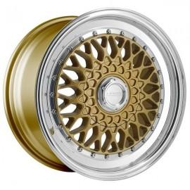 llanta LENSO BSX 7.5X16 4X98 ET40 73.1 ORO