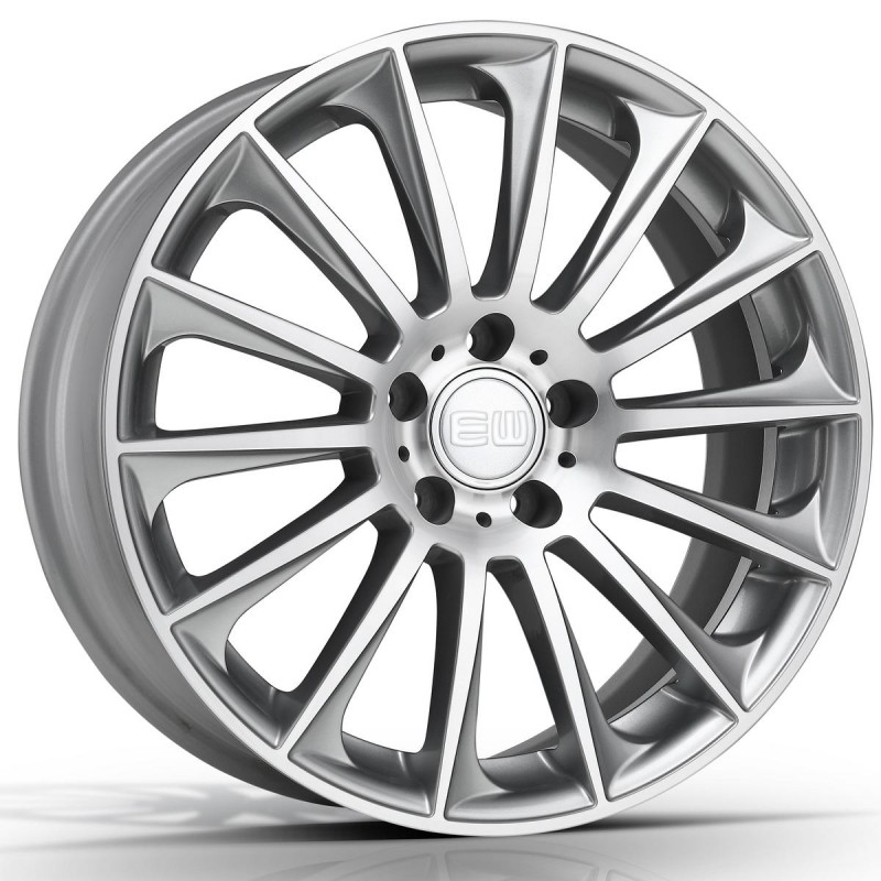 ELITE WHEELS EW02 7.5X17 5X112 ET45 66.5 CRYSTAL SILVER