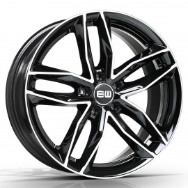 ELITE WHEELS EW04 9X20 5X112 ET21 66.45 BLACK POLISHED