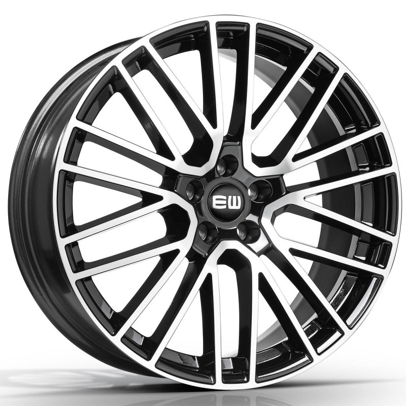 ELITE WHEELS EW08 8.5X19 5X112 ET25 66.6 BLACK POLISHED