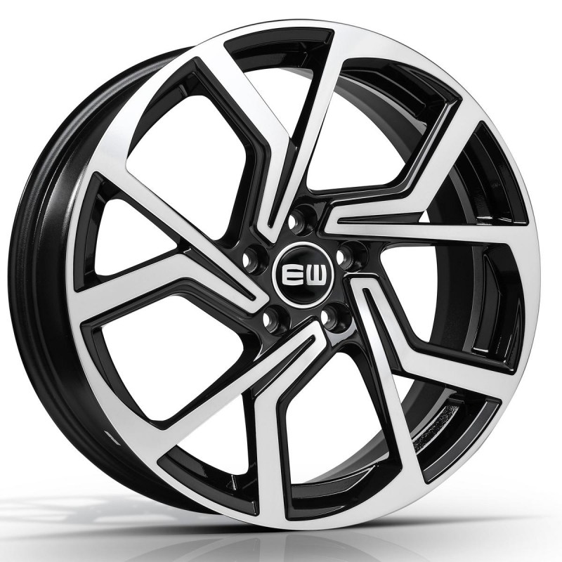 ELITE WHEELS EW09 7.5X18 5X114.30 ET40 67.1 BLACK POLISHED