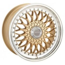 llanta LENSO BSX 7.5X17 4X108 ET30 73.1 ORO
