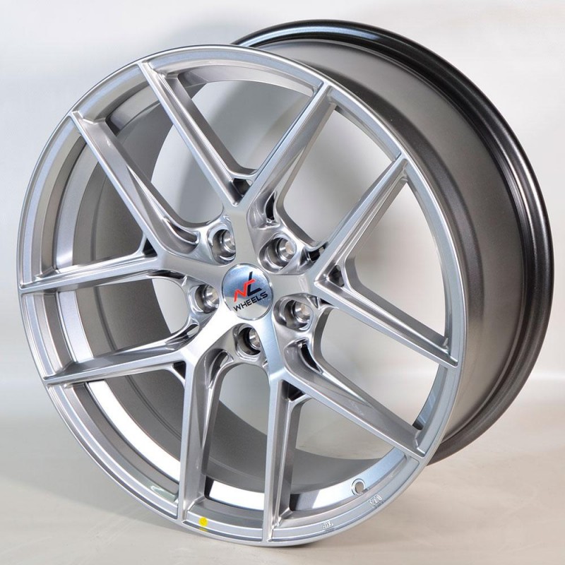 NT WHEELS NT02 8X18 5X108 ET38 73.1 CHROME SILVER