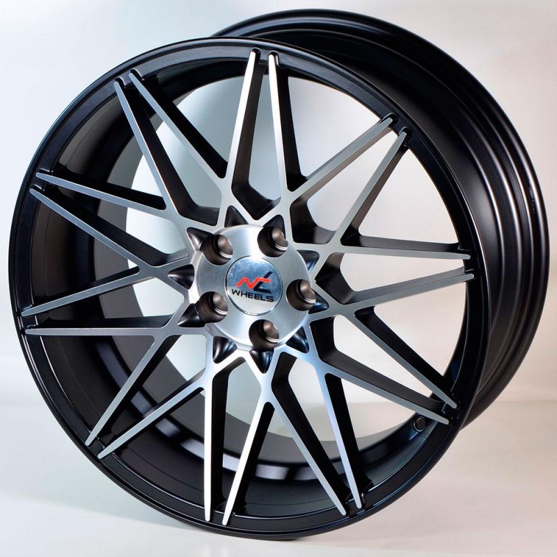 NT WHEELS NT10 8.5X18 5X100 ET35 73.1 BLACK MATT