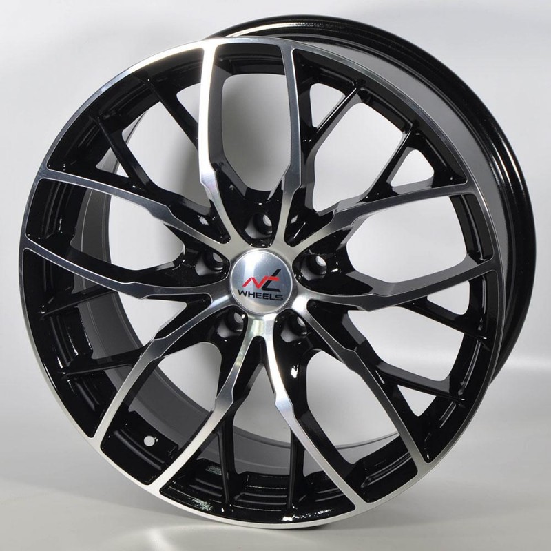 NT WHEELS BELONA 8X18 5X120 ET35 72.6 BLACK POLISHED