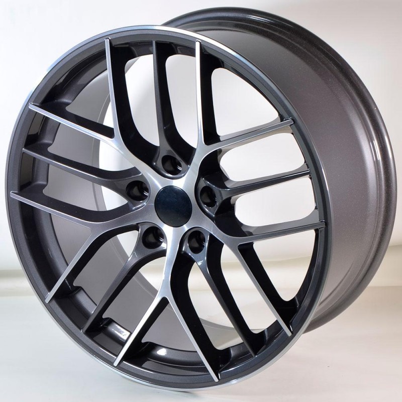 NT WHEELS EDIT 9.5X19 5X120 ET37 72.6 ANTHRACITE POLISHED