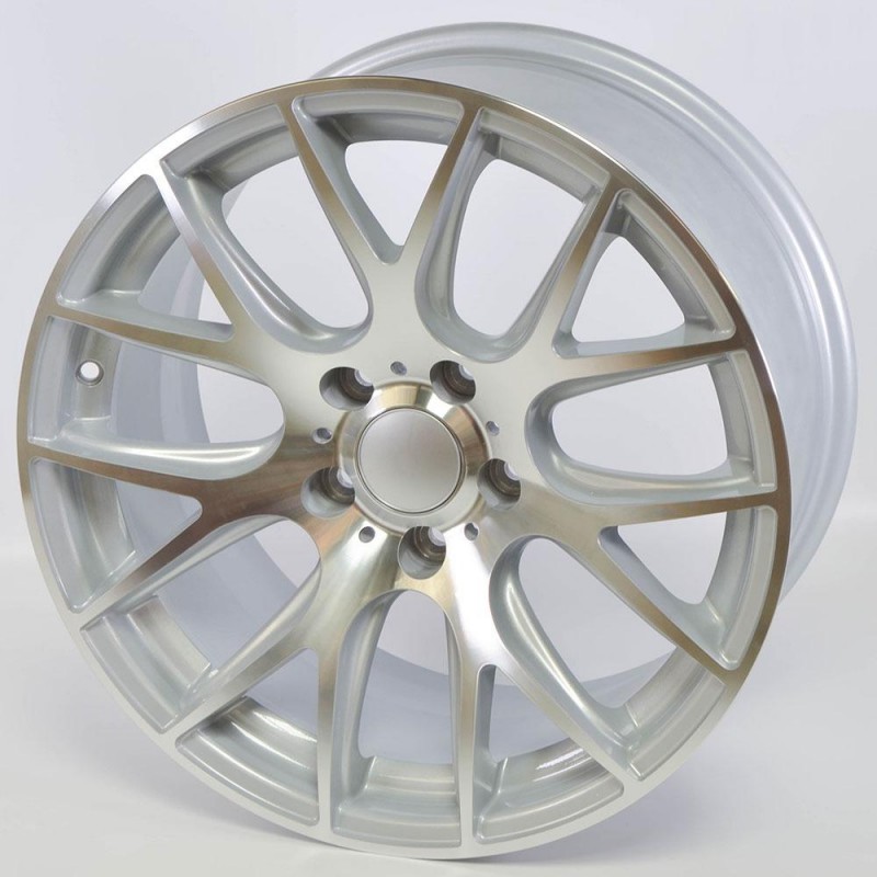 NT WHEELS ST3 8.5X19 5X120 ET35 72.6 SILVER POLISHED