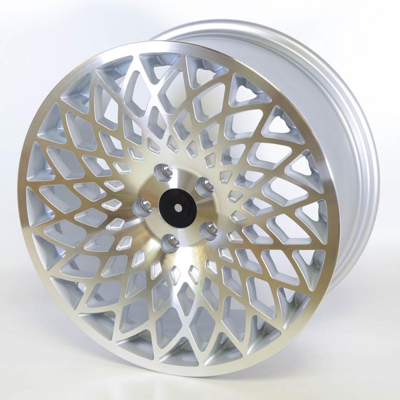 NT WHEELS STX 8.5X18 5X112 ET45 73.1 SILVER POLISHED