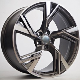 ABRI 8.5X19 5X112 ET42 66.45 ANTHRACITE POLISHED