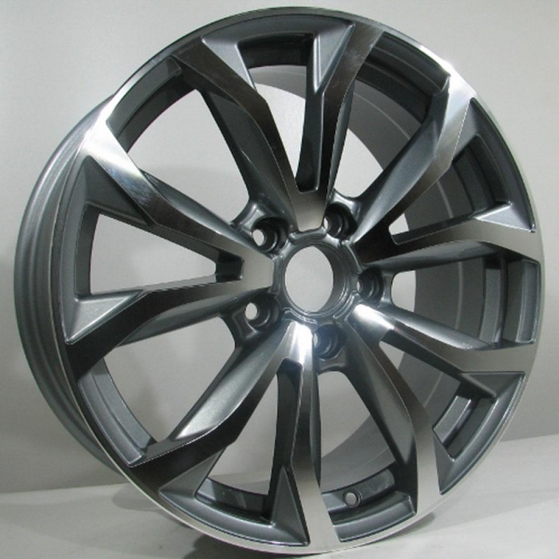 ALMESE 8.5X19 5X112 ET35 66.45 ANTHRACITE POLISHED