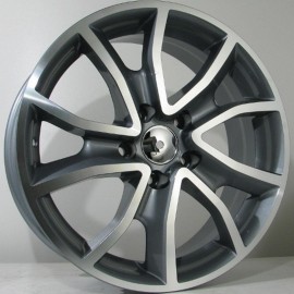 AMIX 6.5X16 5X108 ET25 65.1 ANTHRACITE POLISHED