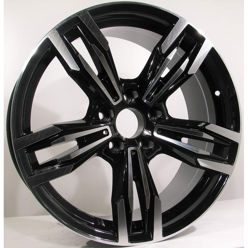 ARCELLA 8.5X18 5X120 ET20 72.6 BLACK POLISHED