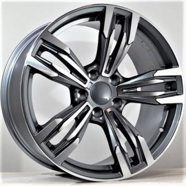 ARCELLA 8.5X19 5X120 ET35 72.6 ANTHRACITE POLISHED