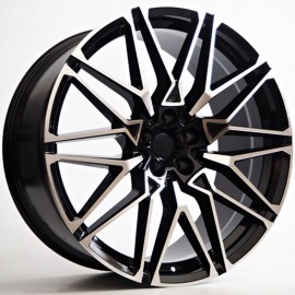 AXEL 10.5X22 5X112 ET35 66.45 BLACK POLISHED