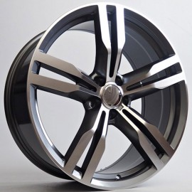 CAPRI 8.5X20 5X112 ET25 66.45 ANTHRACITE POLISHED