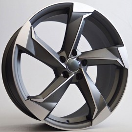 DART 9.5X21 5X112 ET30 66.45 ANTHRACITE MATT POLISHED