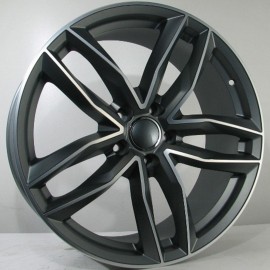 DOUGLAS 7.5X17 5X112 ET35 66.45 ANTHRACITE MATT POLISHED