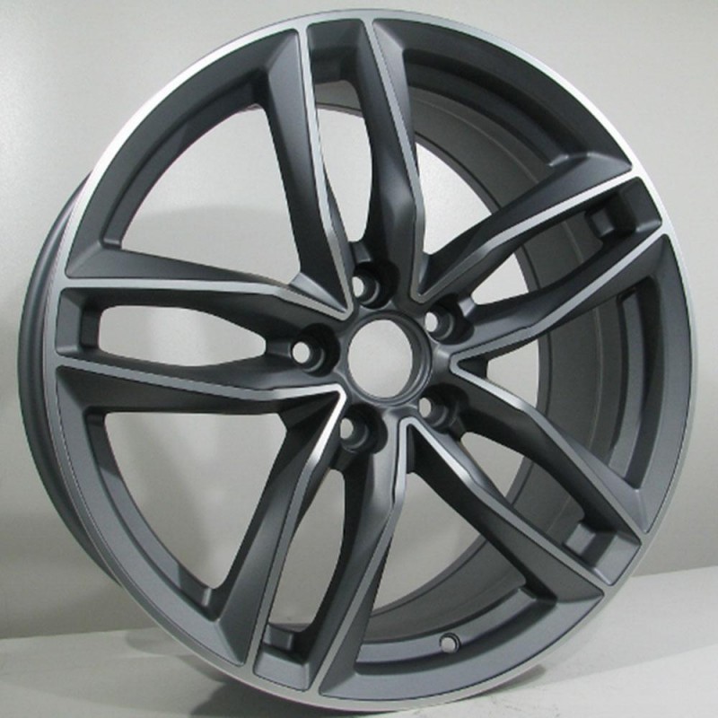 DOUGLAS 7.5X17 5X112 ET35 66.45 ANTHRACITE MATT POLISHED