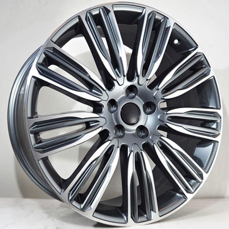 DRAG 9.5X22 5X108 ET45 63.4 ANTHRACITE POLISHED