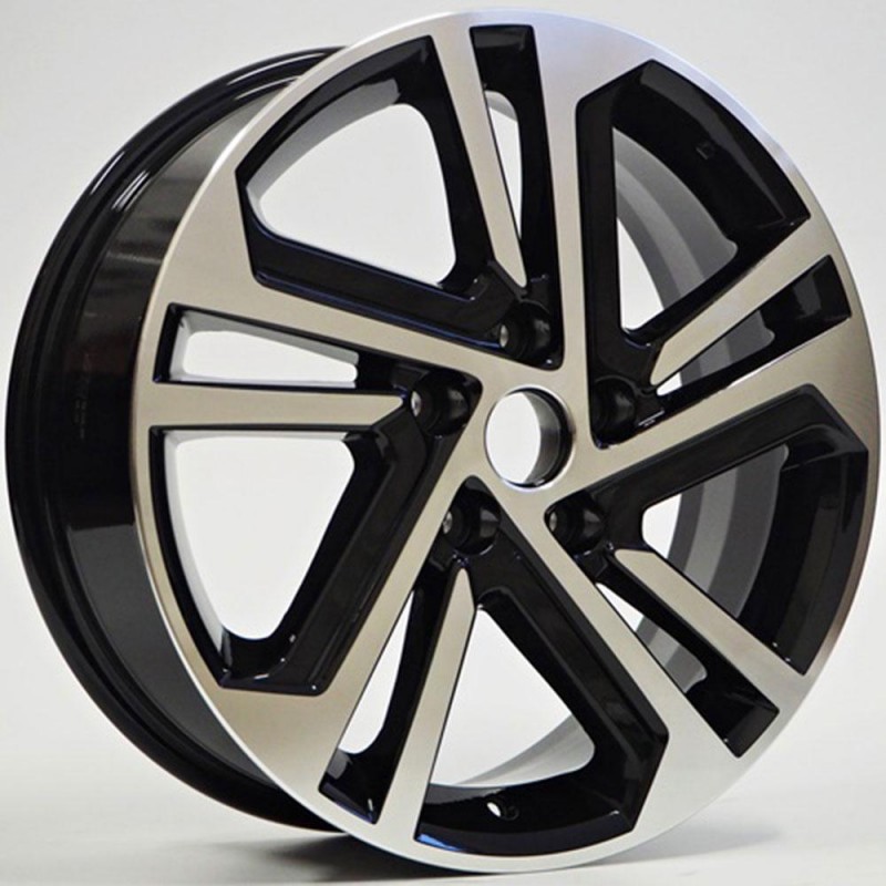 ELAN 6.5X17 5X114 ET40 66.1 BLACK POLISHED