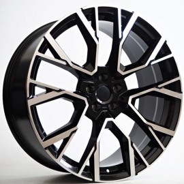 ENZO 9.5X22 5X112 ET32 66.45 BLACK POLISHED