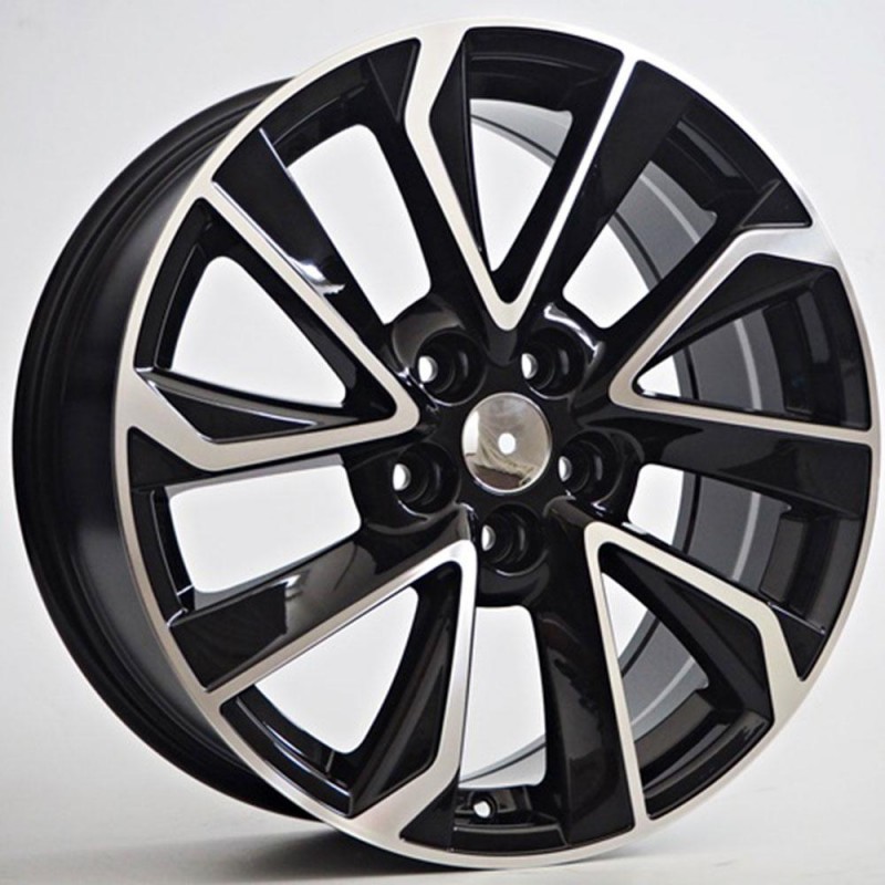 FARGO 7.5X18 5X114 ET38 60.1 BLACK POLISHED