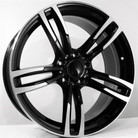 FLEX 9.5X18 5X120 ET40 72.6 BLACK POLISHED