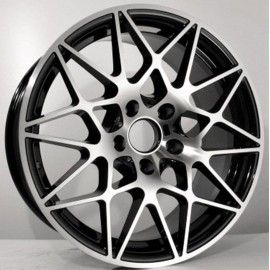 GATAN 9.5X18 5X120 ET35 72.6 BLACK POLISHED