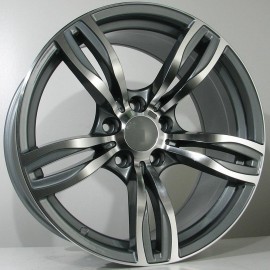 GRIZA 8.5X20 5X120 ET20 72.6 ANTHRACITE POLISHED