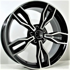 LOGAR 8.5X20 5X112 ET35 66.45 BLACK POLISHED