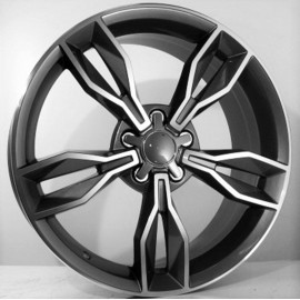 LOGAR 8.5X20 5X112 ET45 66.45 ANTHRACITE POLISHED