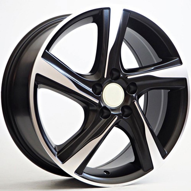 MURANO 7.5X17 5X108 ET45 67.1 BLACK MATT POLISHED