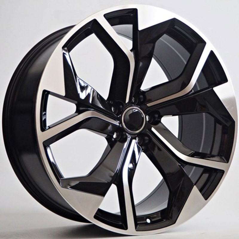 NOEL 9.5X21 5X112 ET25 66.45 BLACK POLISHED