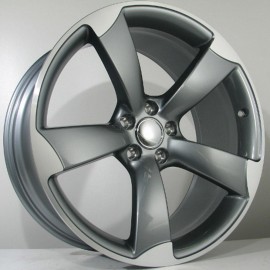 OMAN 8X18 5X112 ET35 66.45 ANTHRACITE POLISHED