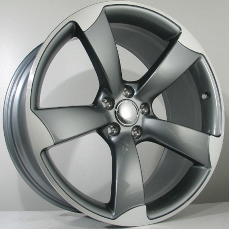 OMAN 8X18 5X112 ET42 66.45 ANTHRACITE POLISHED